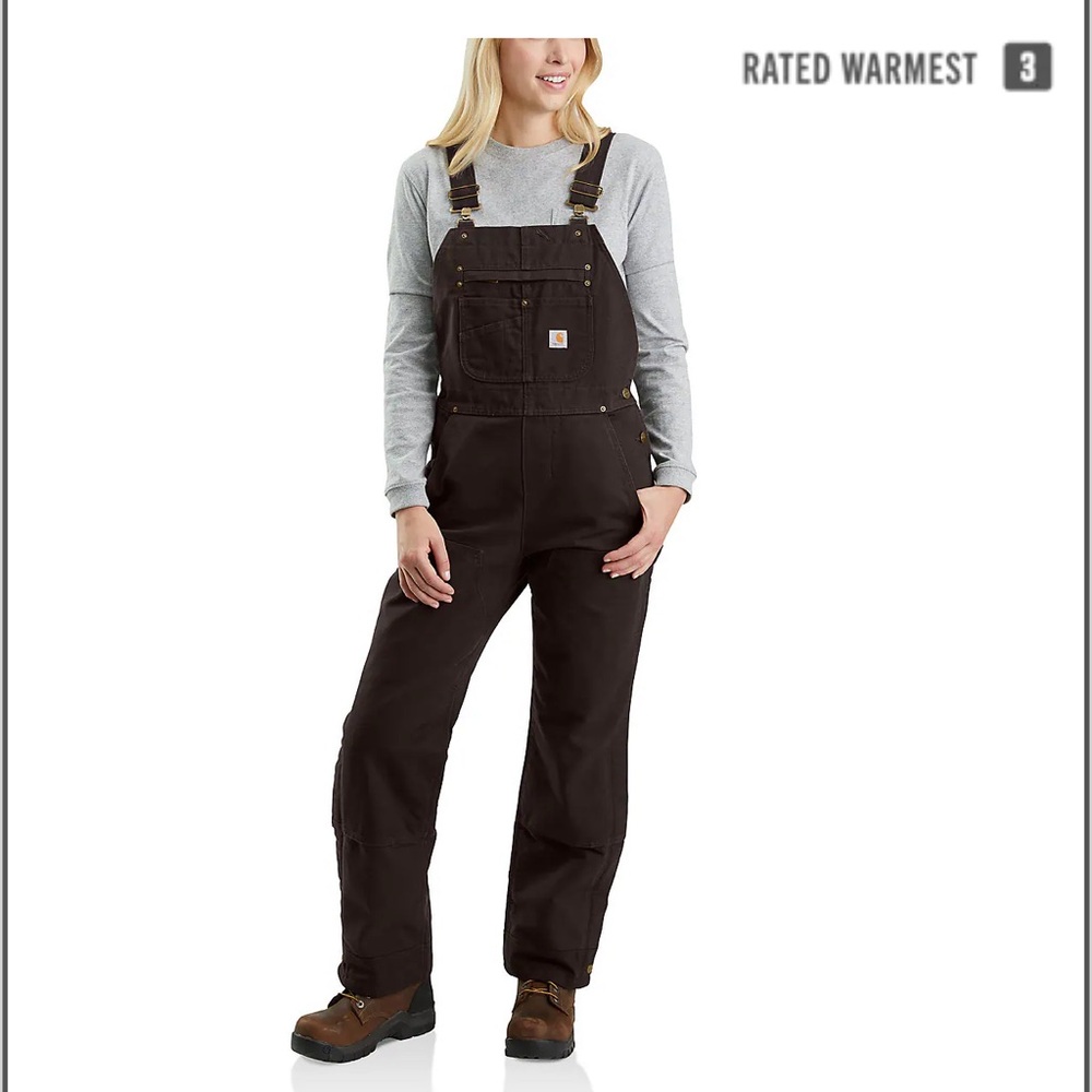 Women's Brown Carhartt Overalls